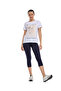 Graphic Print T-Shirt with Crew Neck and Short Sleeves - 4