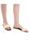 Open Toe Flat Sandals - 2