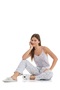 Printed Camisole with Lace Trim - 4