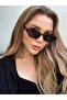 Miltran Leopard Print Black Optical Match Women's Cateye Sunglasses |   Uv400 Protected and 50 Ekartman - 3