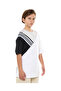 Color Block T-Shirt with Crew Neck and Short Sleeves - 2