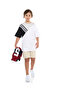 Color Block T-Shirt with Crew Neck and Short Sleeves - 4