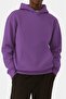 Plain Color Unisex Sweatshirt