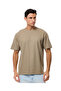 Solid T-Shirt with Crew Neck and Short Sleeves