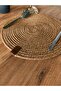 Set of 6 Natural Jute Supla American Service 32 cm Diameter Wicker Mesh under Plate - 2