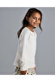 Solid Top with Baby Collar and Long Sleeves - 2