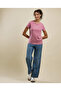 Typography Print T-Shirt with Crew Neck and Short Sleeves - 2