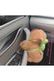 Plush Capybara with Turtle Bracelet Car Accessory Capybara Toy 18cm - 4