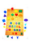 Educational Shape Block and Alphabet Toy for Toddlers - 2