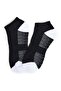 3 Pack Patterned Ankle Socks - 2