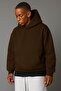 3 Yarn Combed Cotton Solid Color Unisex Printed Sweatshirt