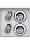 Classic Twist-Off Kitchen Faucet through Wall Sink Faucet Double Inlet Durable Faucet - 3