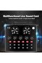 Multifunctional Live Sound Card USB Audio Interface Intelligent Volume Adjustable Audio Mixer - 5