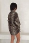 Leopard pattern gabardine shirt - 7