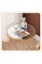 FFD Reflective Nested Side Tables (Set of 2) - Golden Metal Frame Coffee Tables - 8