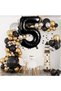 5 Years Old Black Foil Balloon Birthday and Party Balloon 34 Inch 76-80 cm - 4