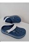 Navy Blue White Unisex New Season Cros Slippers Sandals
