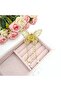 Zircon Stone Pearl Hanging Butterfly Model Gold Color 6.5 cm Metal Women's Latch Buckle (1 Piece)