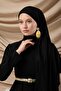 Premium Combed Cotton Shawl 65002-01 Black - 2