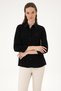 Women's Black Long Sleeve Shirt 50316429-Vr046