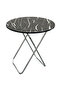 Elegant Round Marble Side Table - Perfect for Any Space!