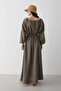 Çağla Tie Detail Muslin Dress - 2004 - 6