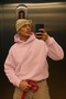 3 Yarn Combed Cotton Unisex Solid Color Sweatshirt