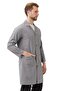 Men's Long Sleeve Business Apron 75 Polyester Oekotex Vanessa Apron Collar Comfortable - 5