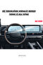Hyundai Ioniq 6 2023-2024 Compatible Digital Instrument and Information Display Compatible Matte Screen Protector - 2