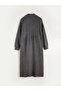 Anthracite Stand Collar Knitwear Dress - 6