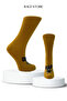 4-Piece Animal Figured Colorful Women's Combed Cotton Socks - 4