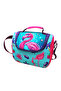 Three-Compartment 3D Flamingo Printed Girl's Primary School Bag Nutrition and Pen Holder Set Ddcq7322 - 6