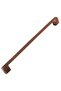 Furniture Kitchen Drawer Cover Cabinet Handle Handle Handles Handle Metal 224 mm Antique Antique Copper - 5