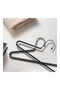 Stainless Steel Hanger Black/Silver 45x24cm - 2