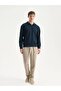 Polo Neck Men's Sweatshirt (W5)
