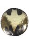 reversible sequin shape pillow 30 cm