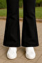 Alin Women's Black Spanish Leg High Waist Lycra Flare Comfortable Stretch Jeans - 4