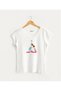Yoga Eka on Rajakapotasana Poz Visual Women's V-Neck 100% Cotton Design T-Shirt