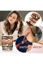 20 Pcs Hair Tie Bracelets Boho Styles Ponytail Holders - 7