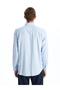 Lcwaikiki Regular Fit Long Sleeve Linen Blend Men's Shirt (W5) - 3