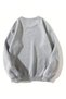Gray Women's Gray Logo La Printed Crew Neck Oversize - 2