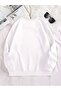 White Women's White Italy Printed Crew Neck - 2