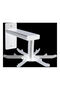 Aluminum Wall Mounted Kitchen Storage Single Rotating Hook Silver