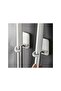 Self Adhesive Wall Mounted Mop Hanger White 5x5.5x7cm - 6