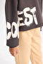 Crew Neck Printed Sweatshirt for Girls D2882A824Wn - 4