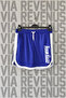 Train Hard Printed Jersey Sports Training Shorts with Piping Detail