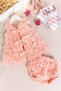Rose Embroidered Baby Girl Dress Special Occasion Dress - 5