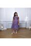 Tulle Sequin Embroidered Short Girl's Prom Dress for Ages 5-10 - 3
