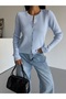 Buttoned Long Sleeve Basic Women's Knitwear Cardigan - 6