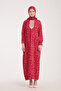 Seasonality Self-Tie Pattern Lace Women's Prayer Dress - 8
